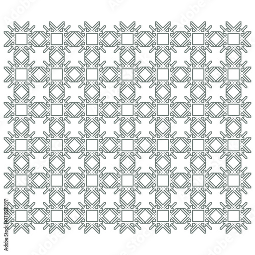 Seamless ornamental elegant geometric patterns -  symmetric vintage design. Endless grid textures. Vector repeatable antique backgrounds