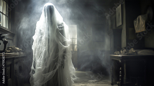 ハロウィンゴーストのイメージ - image of Halloween Ghost - No1-2 Generative AI