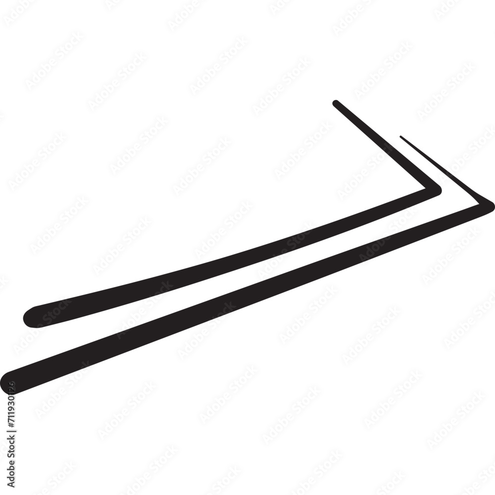 Decorative Speed Line Decorative Speed Line