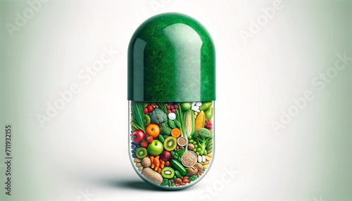 Nature's Prescription: Wholesome Nutrition in a Capsule.