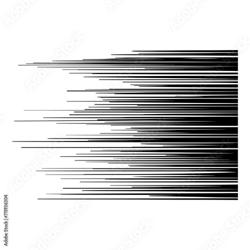 abstract fast comic lines element
