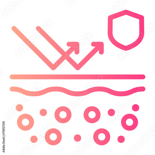 shield gradient icon