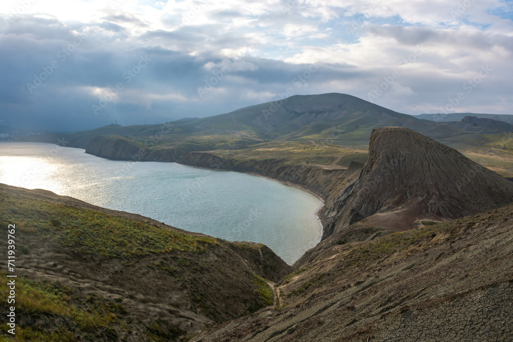 Picturesque sea coast