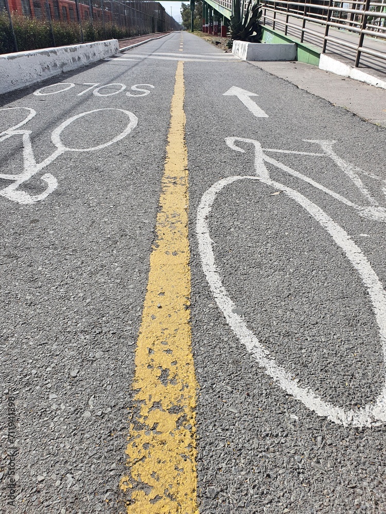 Obraz premium Ciclopista