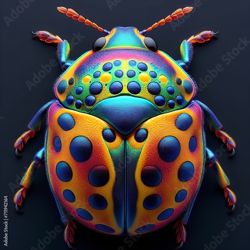 Jewel bug illustration  photo