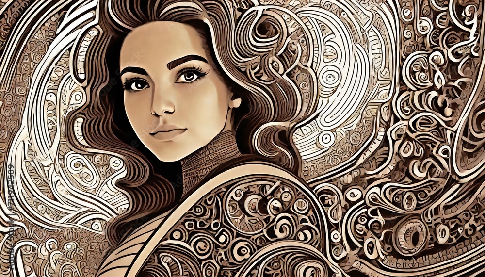 Fototapeta premium Various digital Art creations for multi-purpose