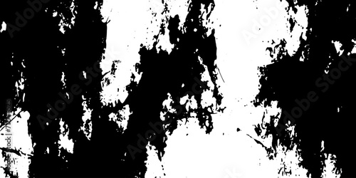 Abstract black urban grunge backdrop. Pattern of spots, stains, ink, dots. Damaged backdrop. Vintage texture. Distressed dirty artistic design element for web, print, social media, banner, backdrop