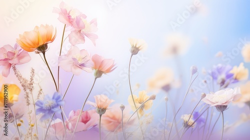 vibrant bright pastel background illustration delicate cheerful, serene calm, peaceful tranquil vibrant bright pastel background © vectorwin