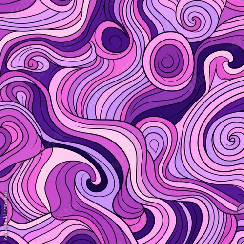 Pink and purple simple cute minimalistic random satisfying item pattern