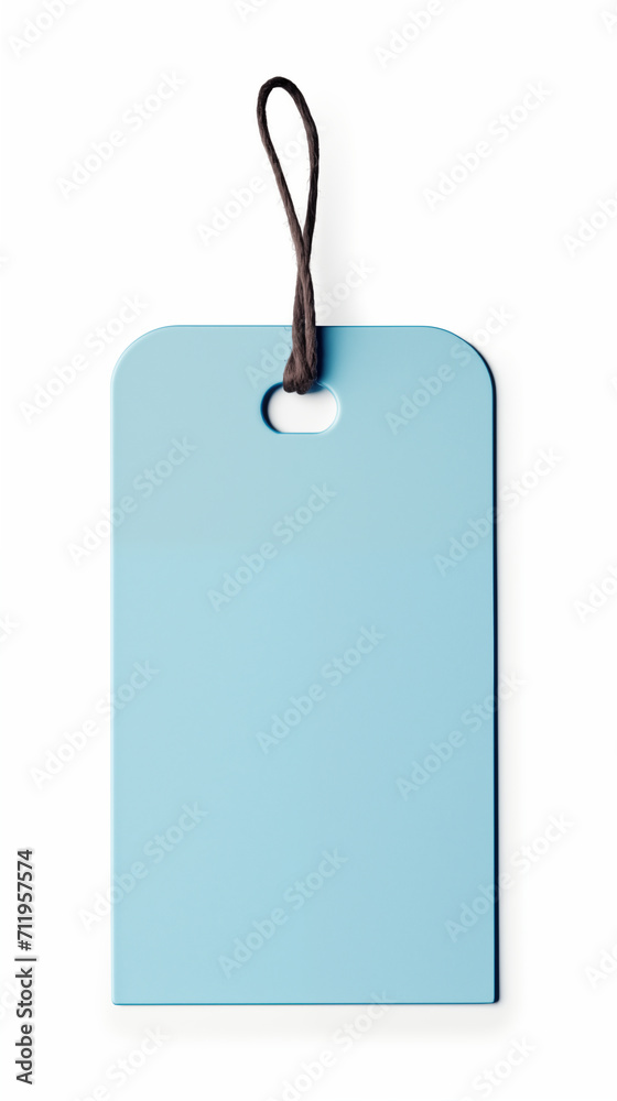 Rustic Simplicity: Hemp Rope Accentuates a Light Blue Price Tag Rustic Simplicity: Hemp Rope Accentuates a Light Blue Price Tag