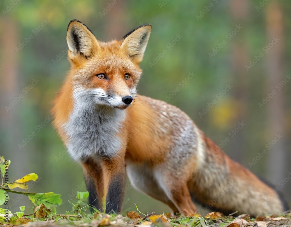red fox in the wild red fox in the wild