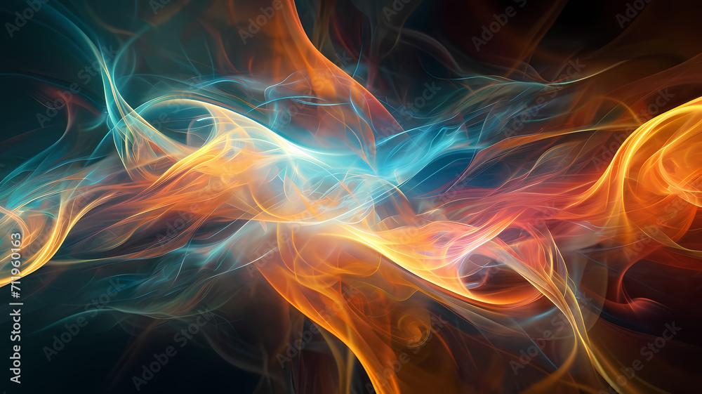 abstract art futuristic digital background