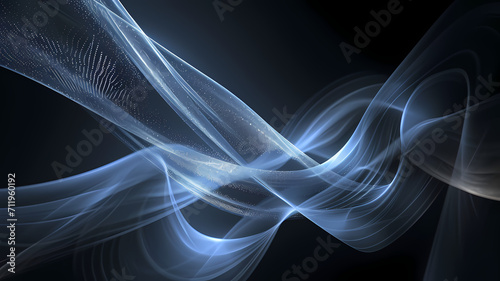 abstract futuristic digital art energy wave background