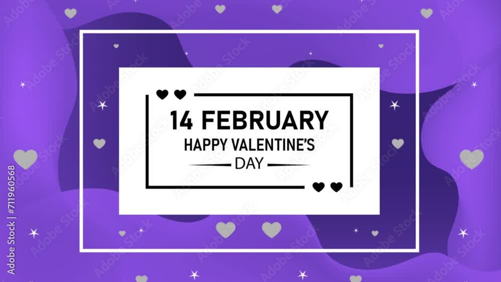Valentine Day Celebration typography animation. love line hearts border in middle Confetti Decorative festive romantic background Greeting wish friends family. couple love day party marriage proposal. Valentine Day Celebration typography animation. love line hearts border in middle Confetti Decorative festive romantic background Greeting wish friends family. couple love day party marriage proposal.