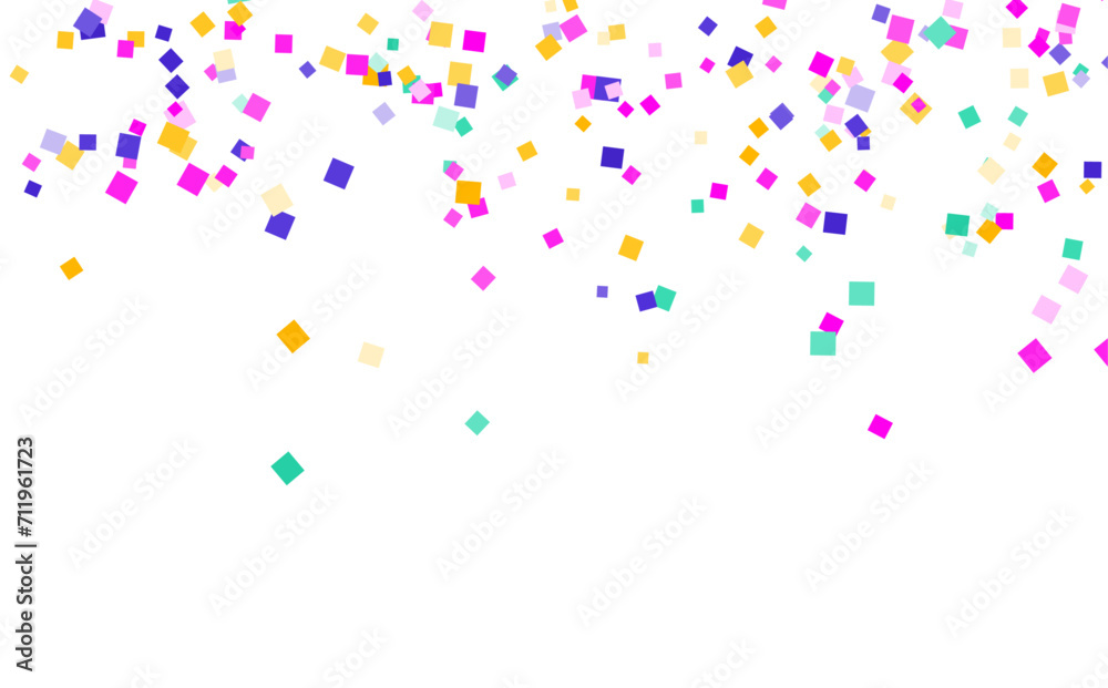 Confetti. Colorful confetti on a white background. Element of design. Vector illustration,eps 10.