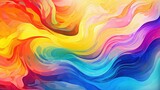 shimmering iridescent rainbow background illustration glowing multicolored, luminescent radiant, kaleidoscope holoopalescent shimmering iridescent rainbow background