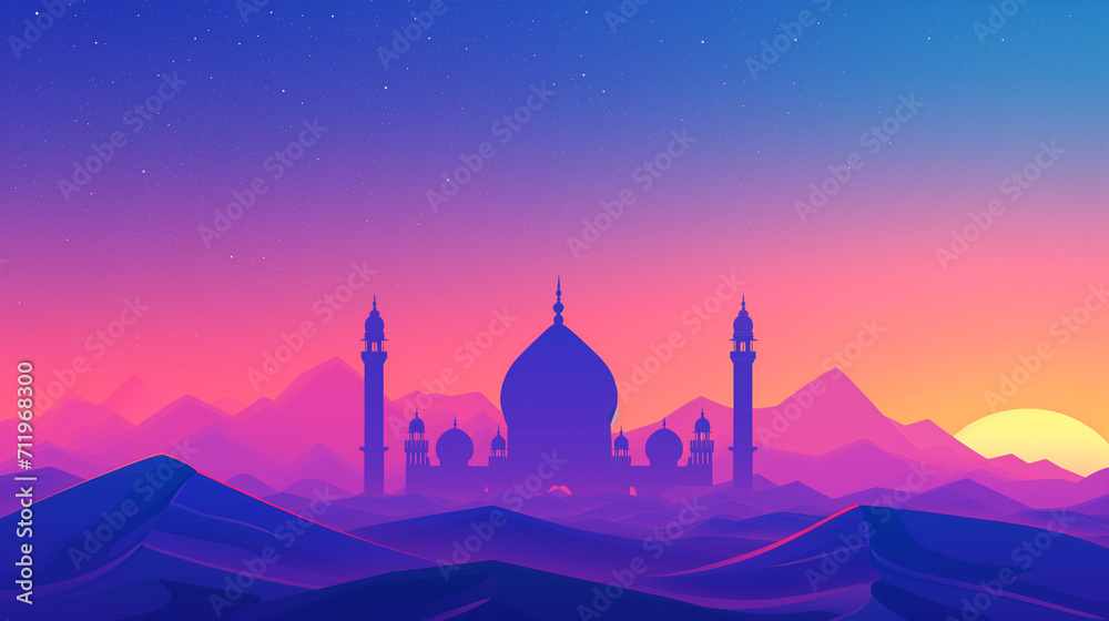 Enchanting Ramadan and Eid Al-Fitr: A Majestic Landscape of Celebration