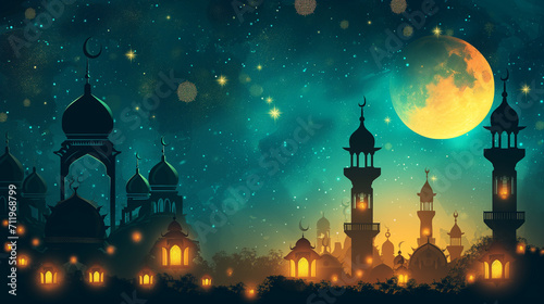 Enchanting Ramadan and Eid Al-Fitr: A Majestic Landscape of Celebration