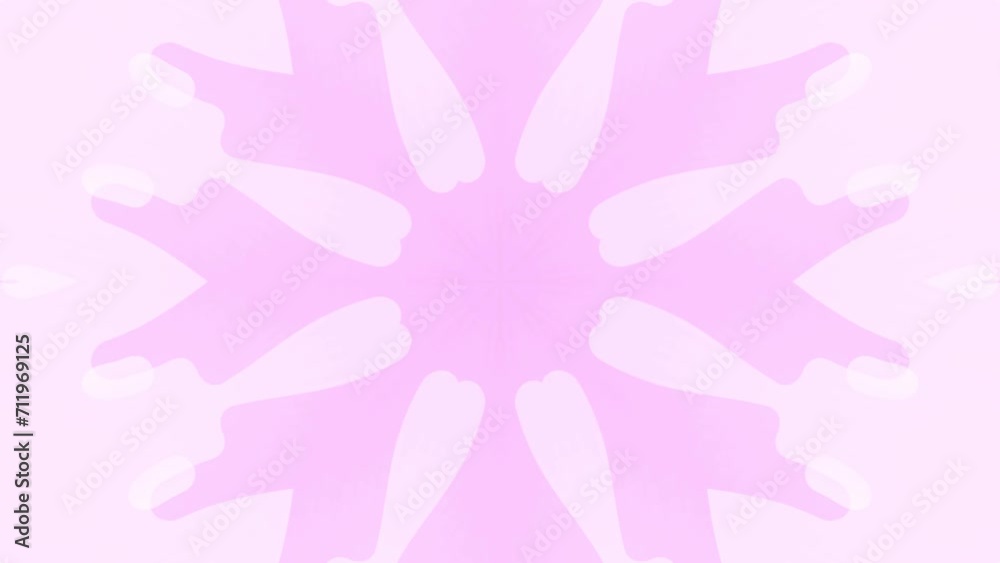 Beautiful meditative pink abstract stylization. Beautiful Pink animation. Seamless gradient background for loop playback. Beautiful meditative pink abstract stylization. Beautiful Pink animation. Seamless gradient background for loop playback.