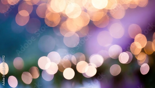 Abstract background with bokeh. photo