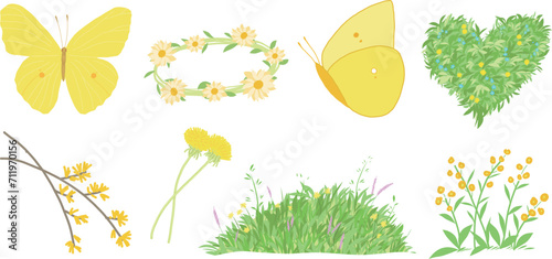 Spring Nature Illustration