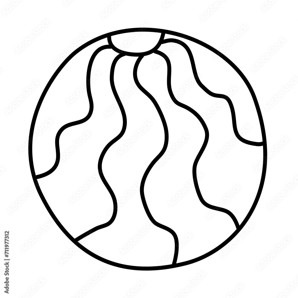 Ball of doodle clip art vector illustration Ball of doodle clip art vector illustration