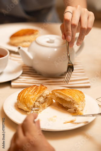 Chausson aux pommes (apple turnover)