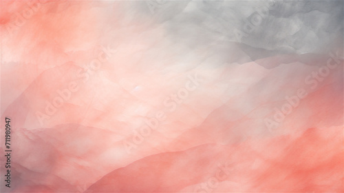 Warm Coral Canopy: Textured Gradient of Pink and Grey
