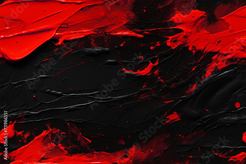 red paint on black background wall texture pattern seamless wallpaper © Aldis