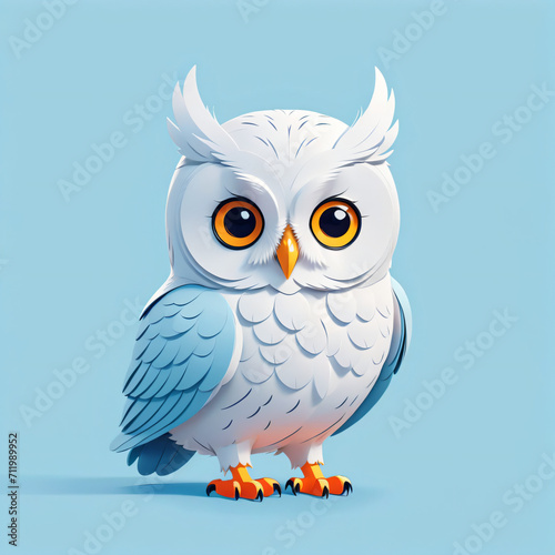 cartoon owl © artmozai
