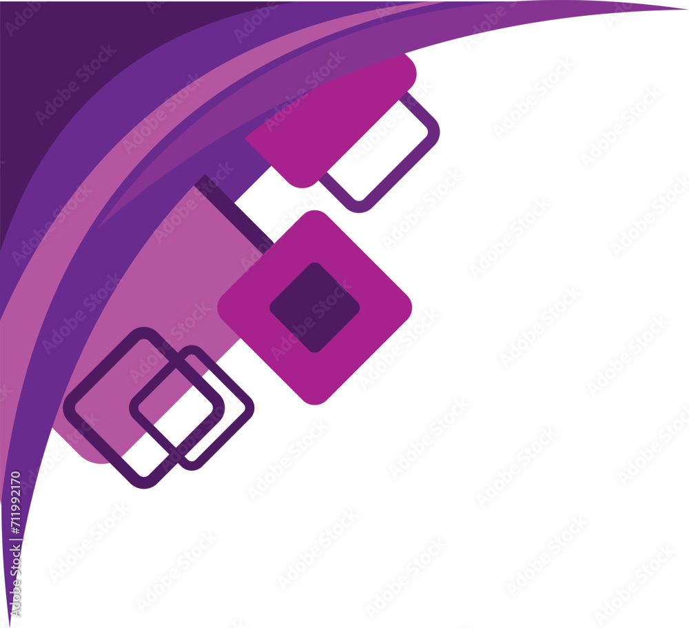Corner geometric shape vector element Corner geometric shape vector element
