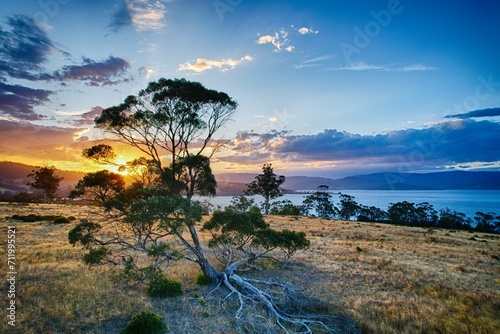 Tasmanian sunset photo