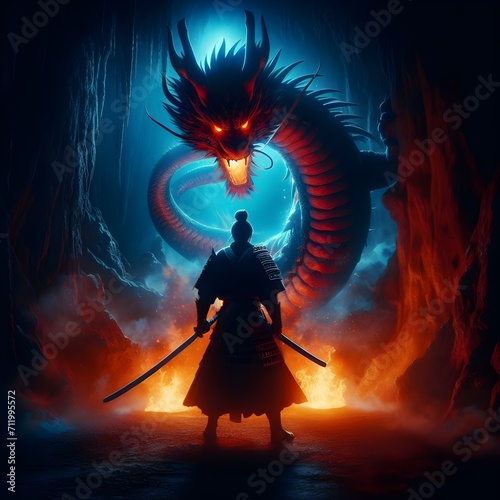 El guerrero y el Dragón photo