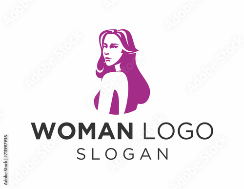 Logo design about Woman on a white background. made using the CorelDraw application.
