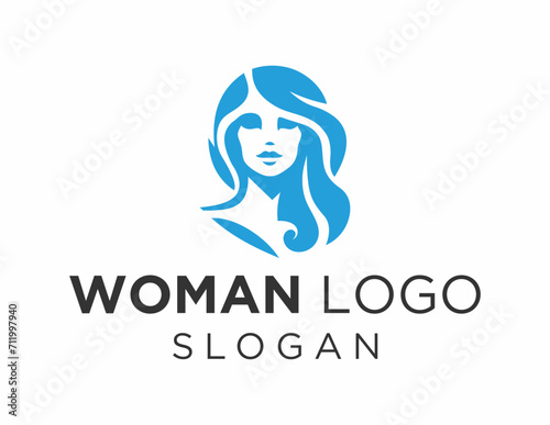 Logo design about Woman on a white background. made using the CorelDraw application.