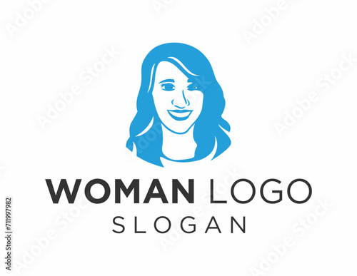 Logo design about Woman on a white background. made using the CorelDraw application.