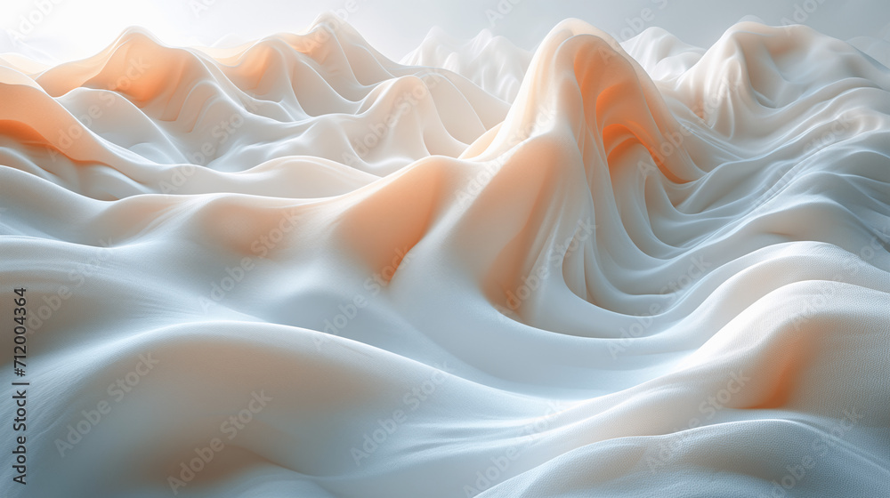 Fototapeta premium Serene Dunes of Dawn