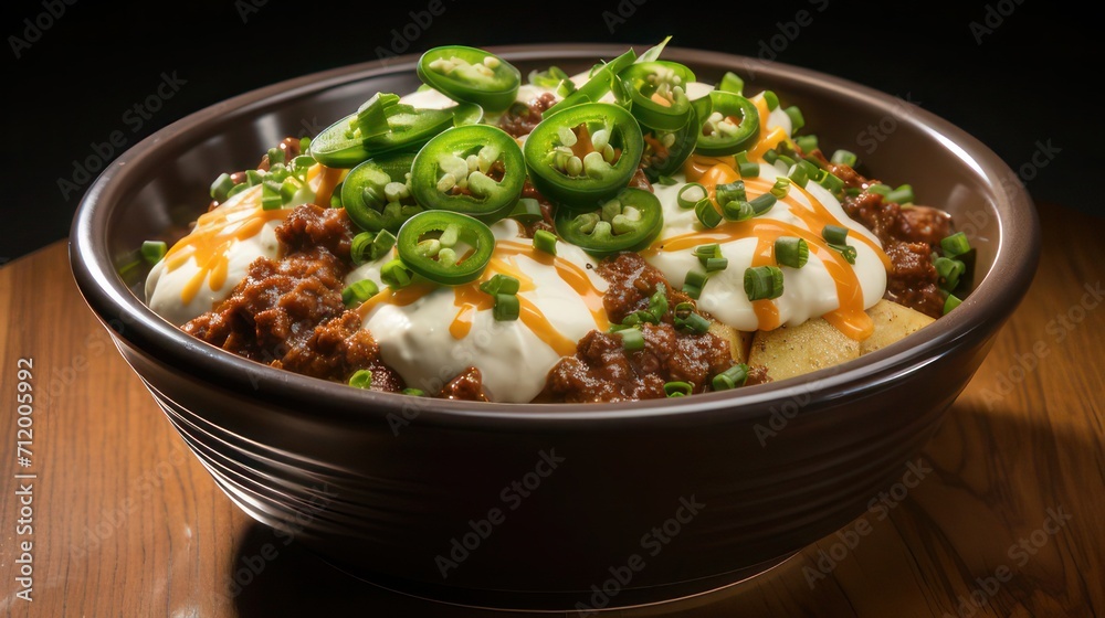 minced beef with eggs and chopped jalapeno