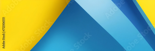 Abstrakter Grunge-Hintergrundvektor mit Pinsel und Halbtoneffekt  Template-Design-Banner mit blauem und gelbem Farbverlauf der ukrainischen Flagge 
