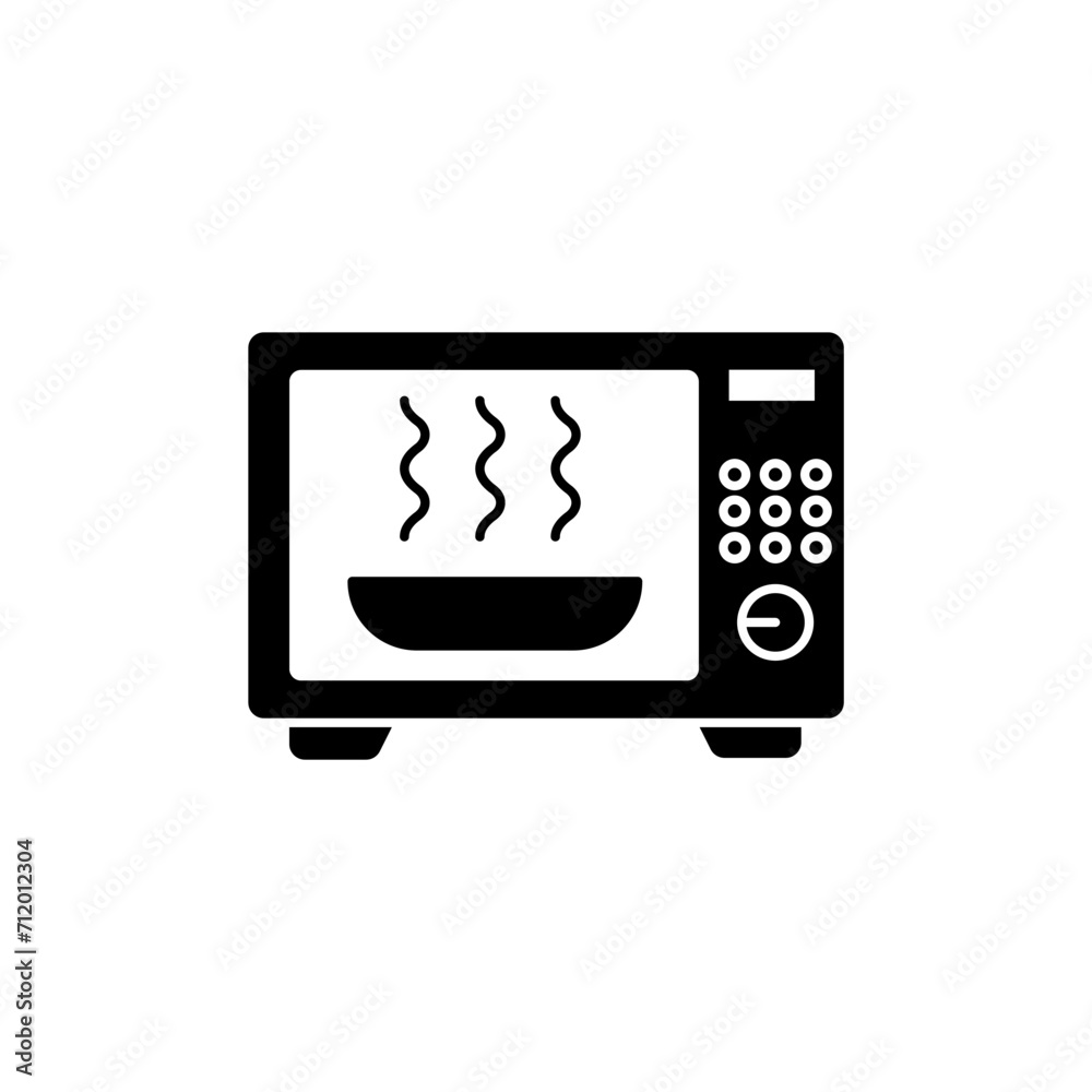 microwave concept line icon. Simple element illustration. microwave concept outline symbol design. microwave concept line icon. Simple element illustration. microwave concept outline symbol design.