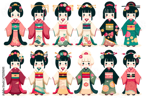 和服の女の子