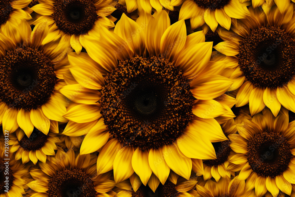 Abstract Sunflower background illustration Abstract Sunflower background illustration
