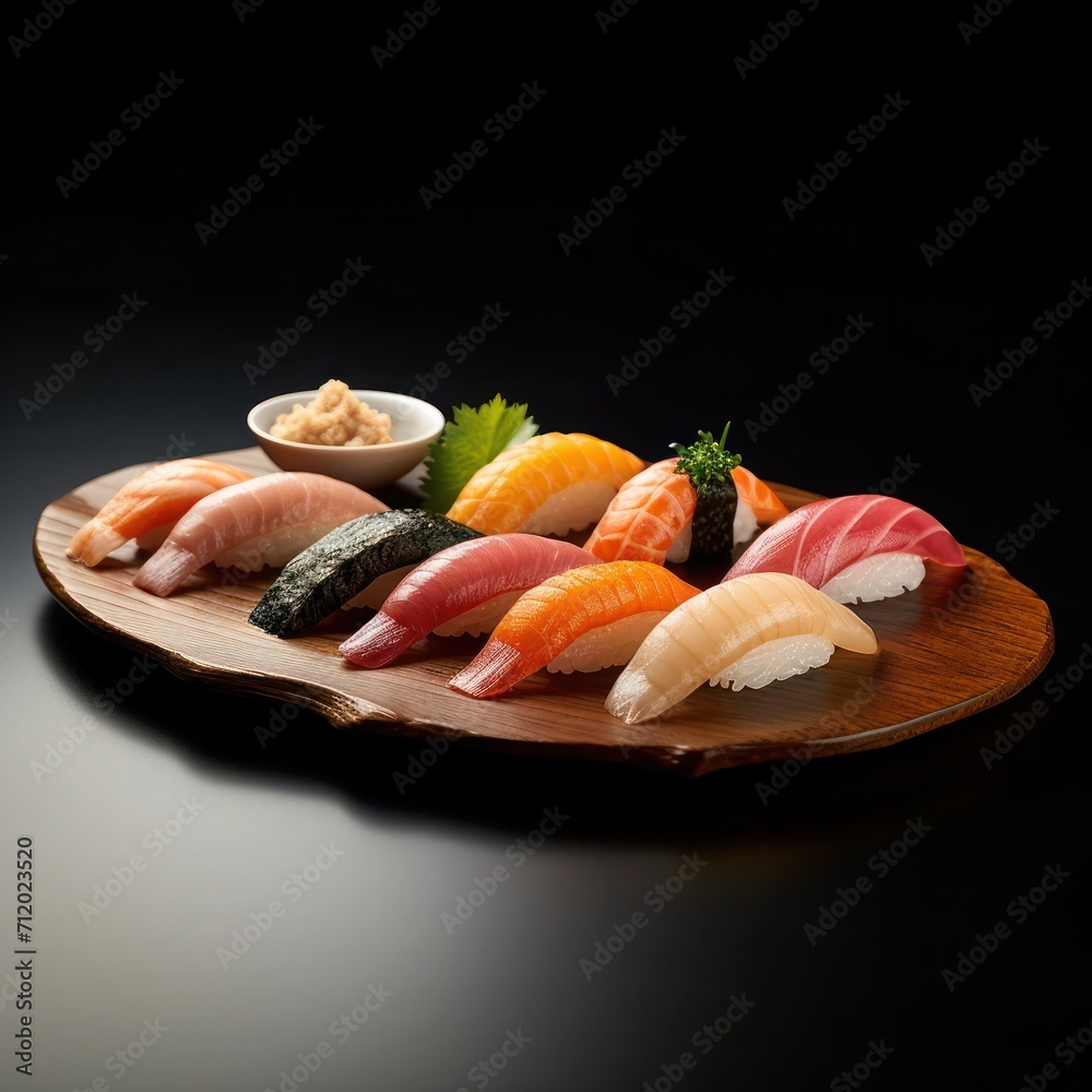 mixed sushi roll mixed sushi roll