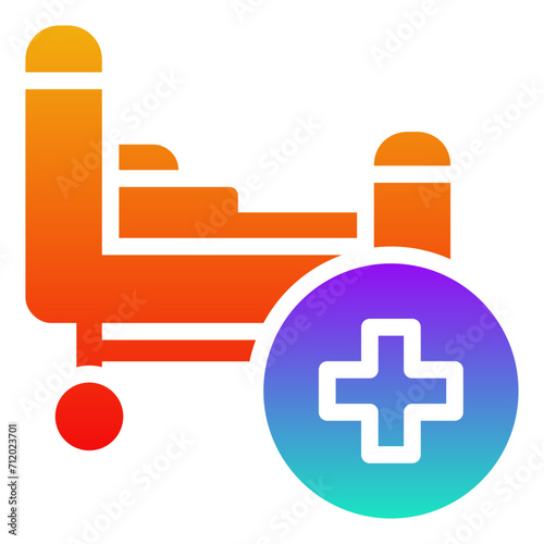 Hospital Bed Icon