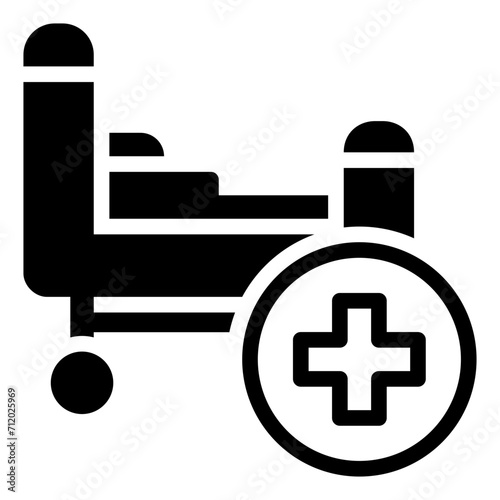 Hospital Bed Icon