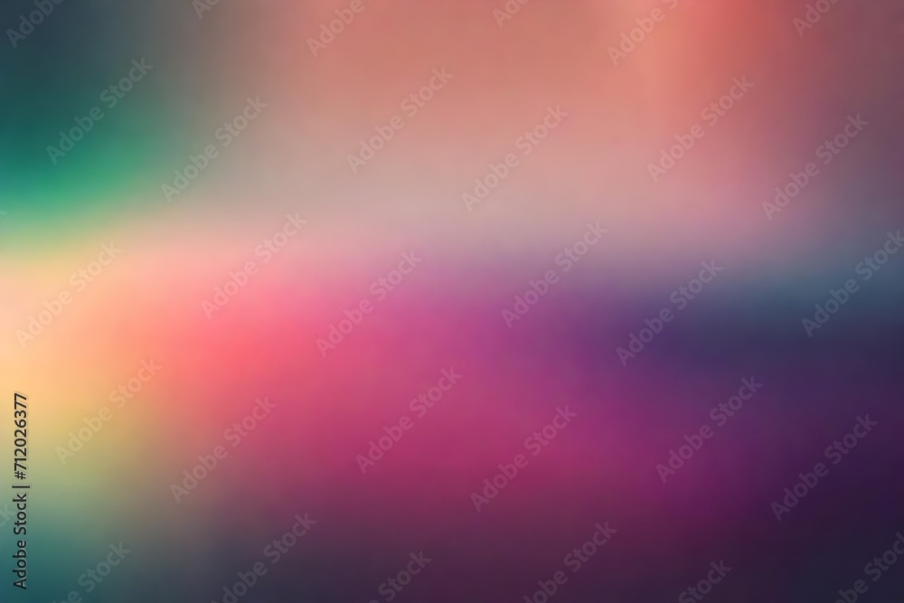 Blur Abstract Background. Colorful Gradient Defocused Backdrop. Simple Trendy Design Element For You Project, Banner, Wallpaper. Beautiful De-focused Soft Blurred Image