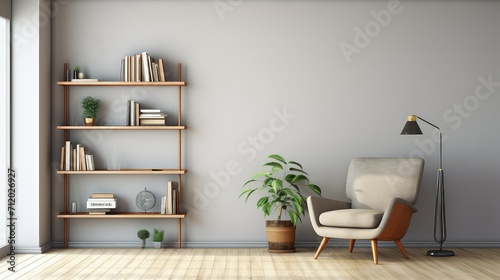 trendy stylish room background illustration sophisticated minimalist, contemporary sleek, glamorous classy trendy stylish room background