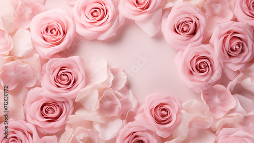 rose flower background. Wedding invitation cards. Valentine s day