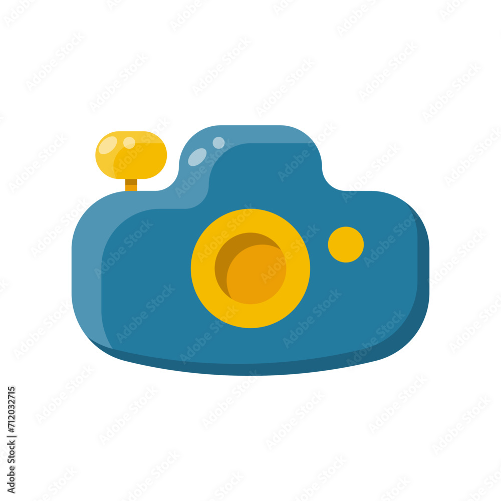 Camera icon vector or logo illustration style Camera icon vector or logo illustration style
