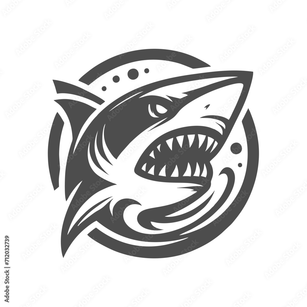 illustration of a shark illustration of a shark